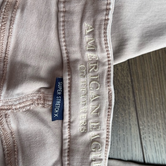 American Eagle Powder Pink High Rise Jeggings - Picture 6 of 8